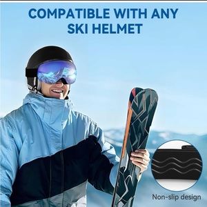 18FTRabbit Ski Goggles PRO Frameless Snowboard
Goggles for men women OTG…